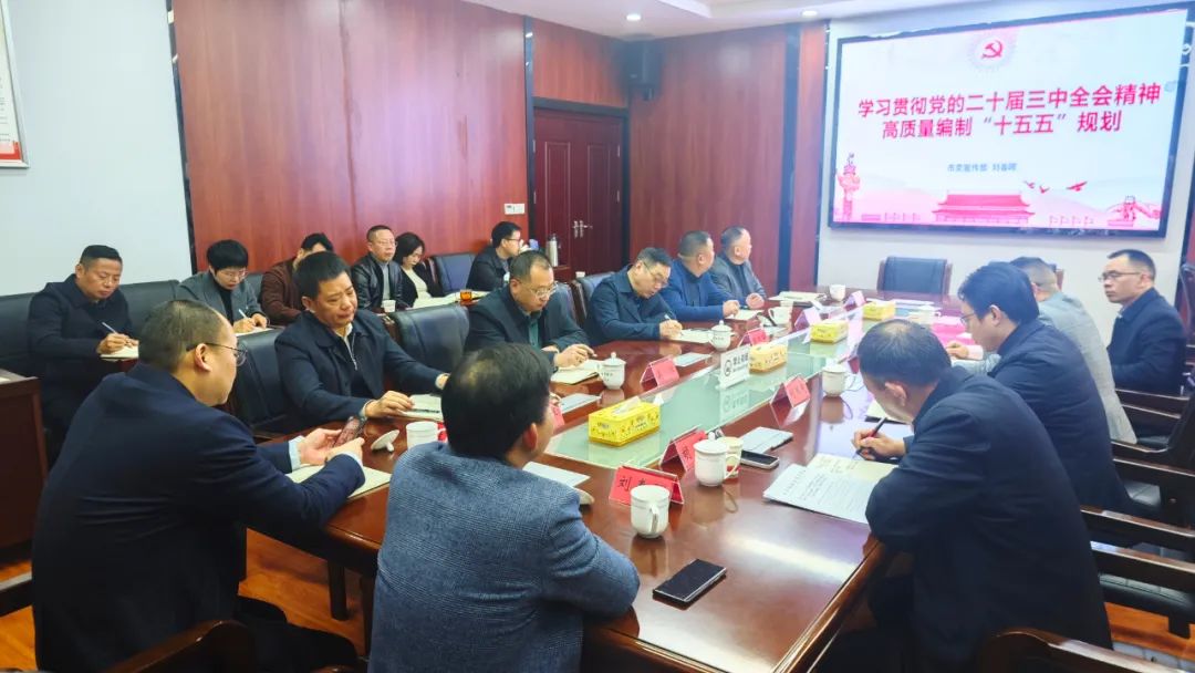 衡陽國投集團黨委理論學習中心組（擴大）舉行2025年第三次集體學習